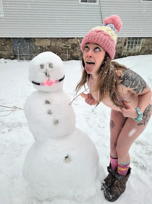 Thumbnail Snow Play Fantasies: Ahegao Seduction by littlerosexo