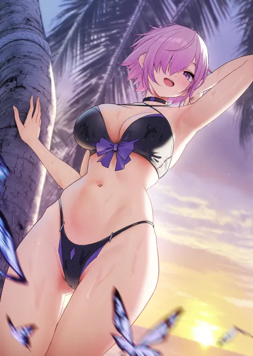 Thumbnail Bikini Beauty: Shielder Mashu Kyrielight | TheRoySez