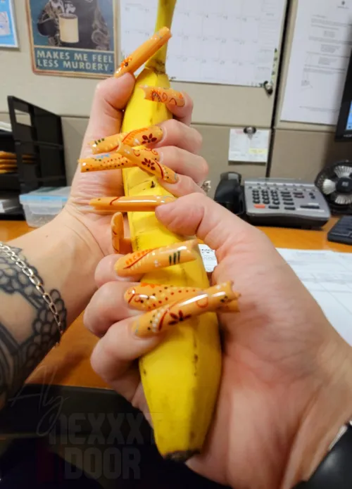 Thumbnail Seductive Plea: Banana Cravings & More by alynexxxtdoor | nailFetish