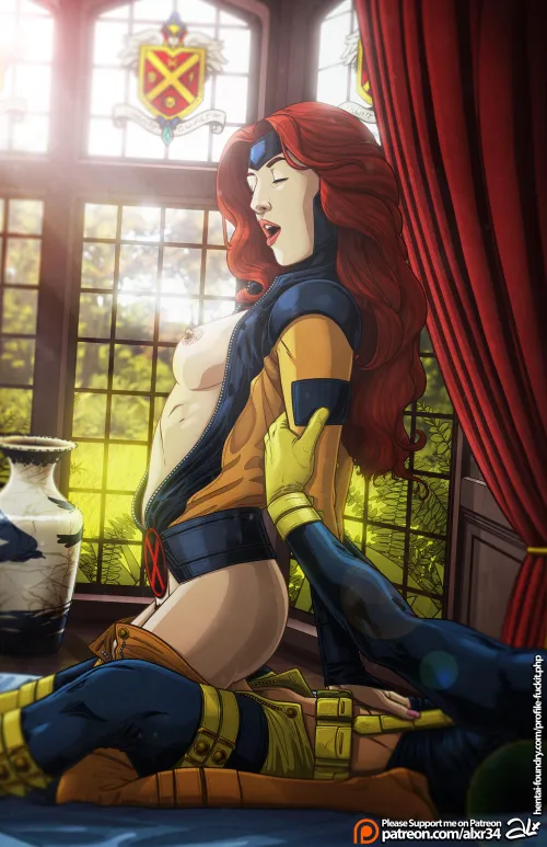 Thumbnail Jean Grey and Cyclops Alx XMen: A Rule34 Adventure | rule34