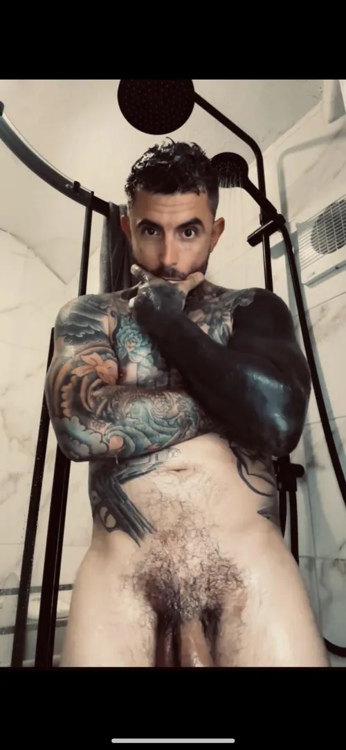 Thumbnail Sensual Showers: Exploring Tattoostu's Pleasures | hotguyswithtattoos