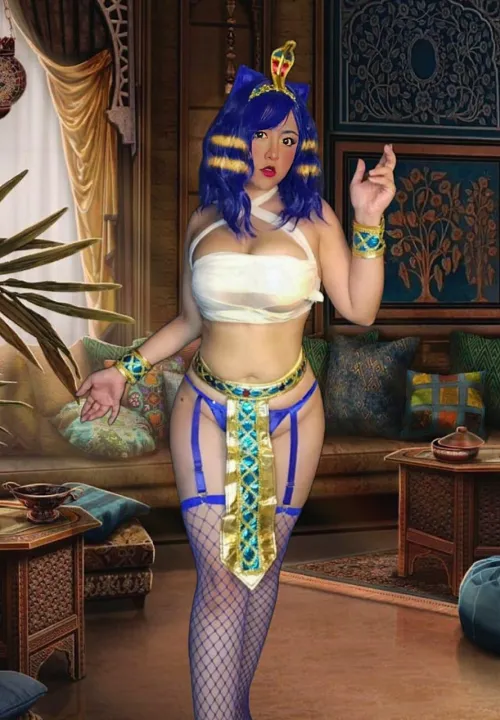 Thumbnail ArteMiss_A's Impersonation: Becoming Ankha from Animal Crossing in cosplaygirls