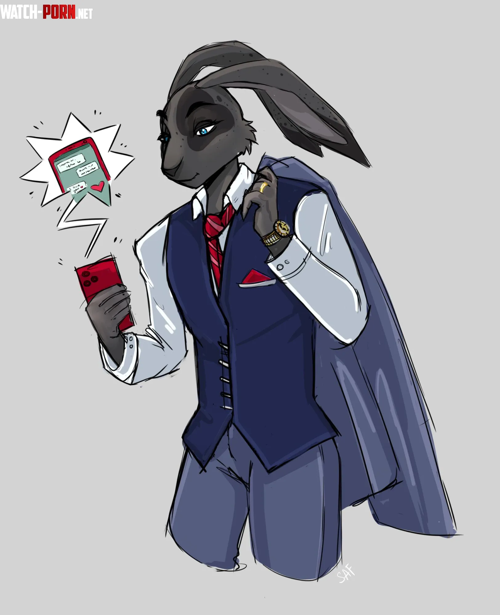 Text From Home  avrorianna on FA by Edwin_at_work