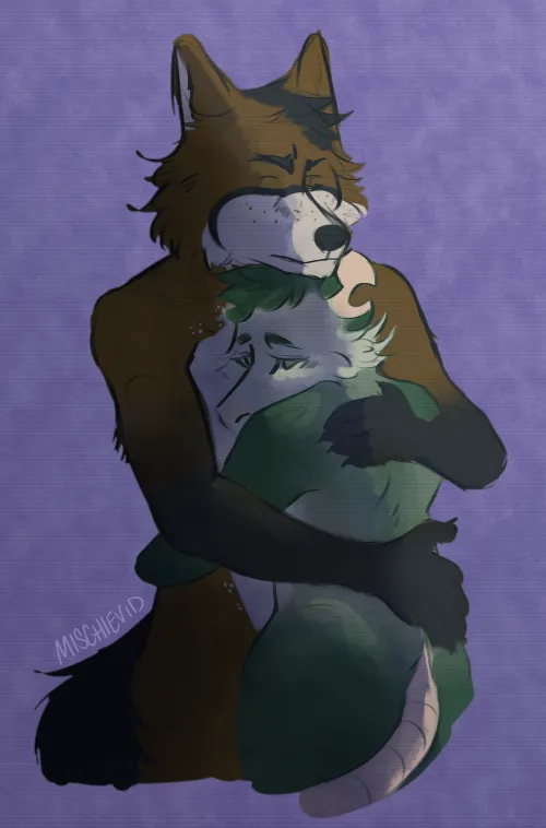 Thumbnail Seeking Comfort: Mischievid's Furry Art Journey