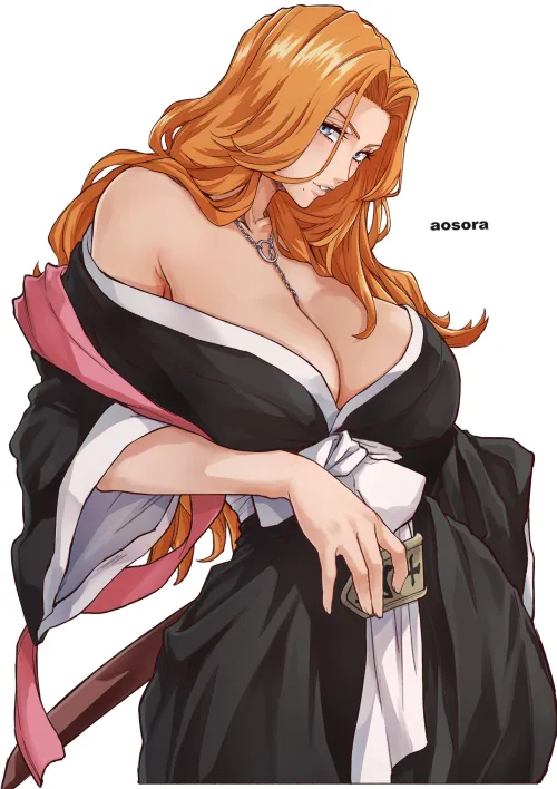 Thumbnail Aosora5088's Rangiku Matsumoto Art: A Tribute by Volt145