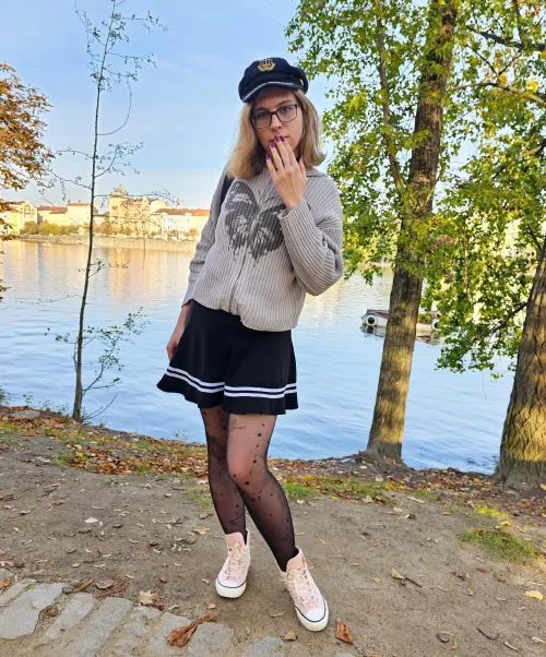 Thumbnail Admiring the Weather - style_without_labels | femboy