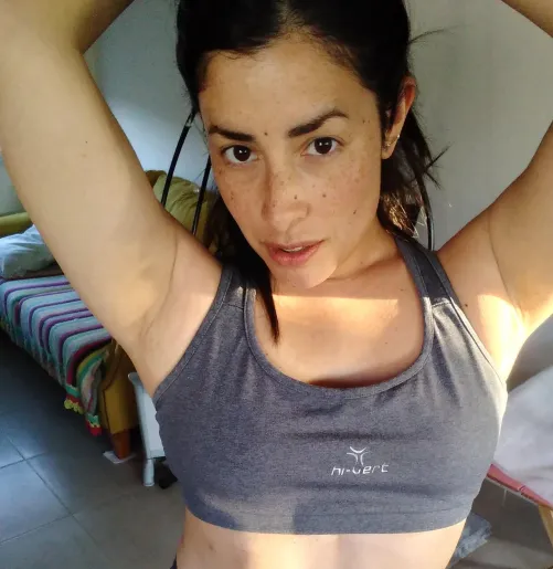 Thumbnail Petite_cinnamon's Post-Yoga Armpit Revelations | ArmpitFetish