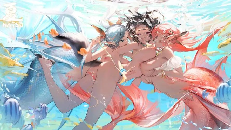 Thumbnail Majestic Mermaids: Kyuri Tizu's MonsterGirl Perspective