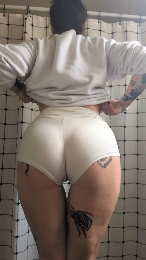 Thumbnail Showcasing a Cute Little Butt in Booty Shorts by Vixxen_Vera