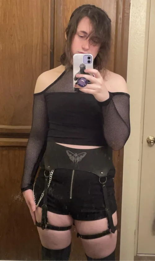 Thumbnail FlyingVampireHorror Displays Todays Fit in femboy Category