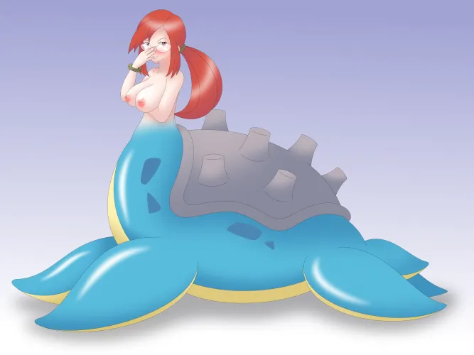 Thumbnail Marvel at 'Lorelei Lapras Taur' by JoyVell: A Mesmerizing MonsterGirl Creation