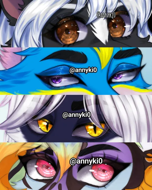 Thumbnail Furry Eyes 13 Info - Author Annyki0 | Furry Category