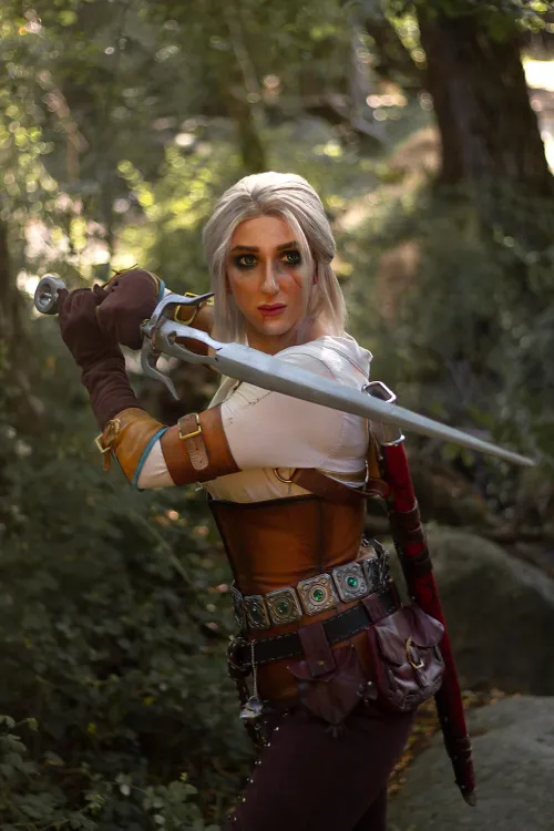 Thumbnail Cosplay Delight: Sevircosplay Embraces Ciri from Witcher 3