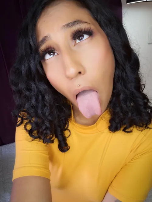 Thumbnail Can My Face and Tongue Make You Cum? Safe-Cold-2971 Explores RealAhegao