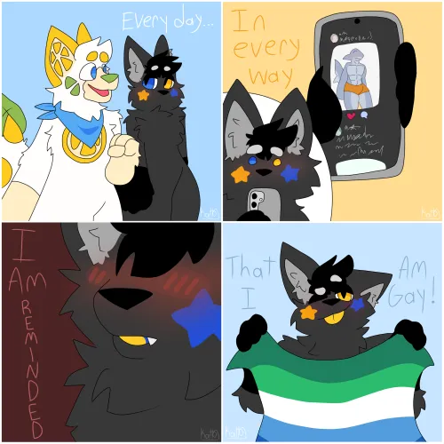 Thumbnail Lil Comic by KattosAShame | Furry Category