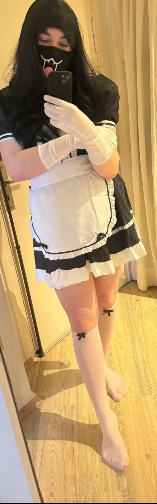 Thumbnail Breaking Stereotypes: My First Time in a Maid Outfit