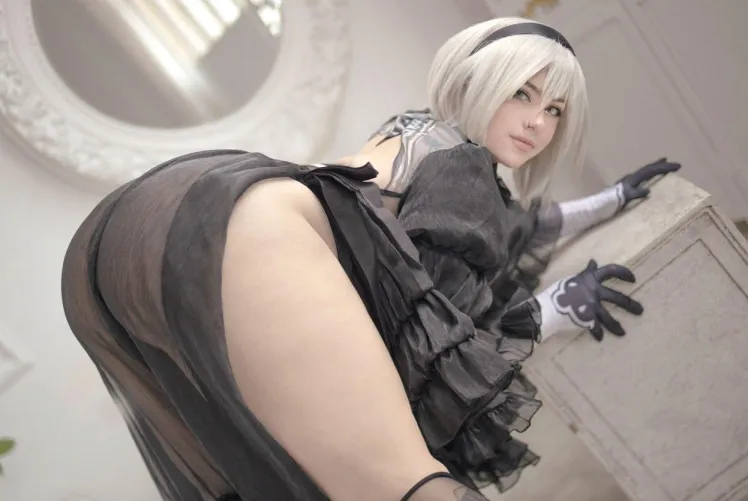 Thumbnail Kuroitsune's 2B Cosplay | Kuroxkitsune | CosplayGirls