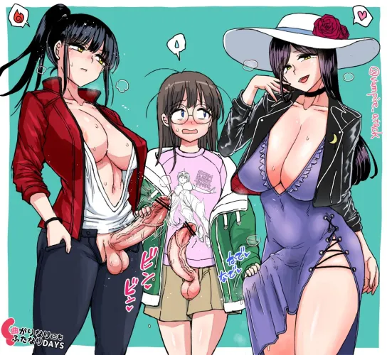 Thumbnail D***s Out In Public by A_MASSIVE_PERVERT in futanari Category