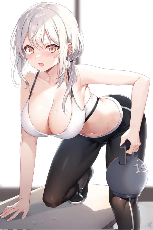 Thumbnail Fitness Focus: Kettlebell Rows Guide | animemidriff