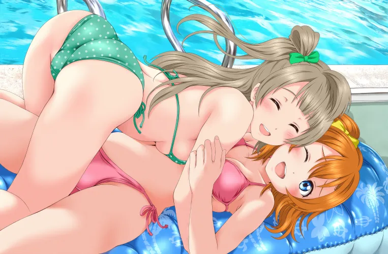 Thumbnail Love Live Fun: acoolrocket's Poolside Yuri Fantasy