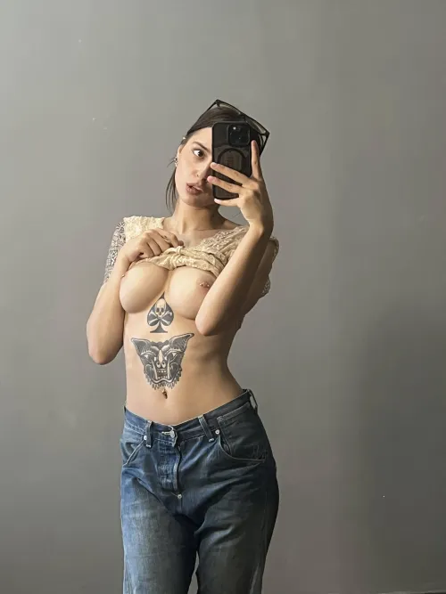 Thumbnail Simple Titties Selfies: Sexy Aura in MirrorSelfie by Lovely__Punk