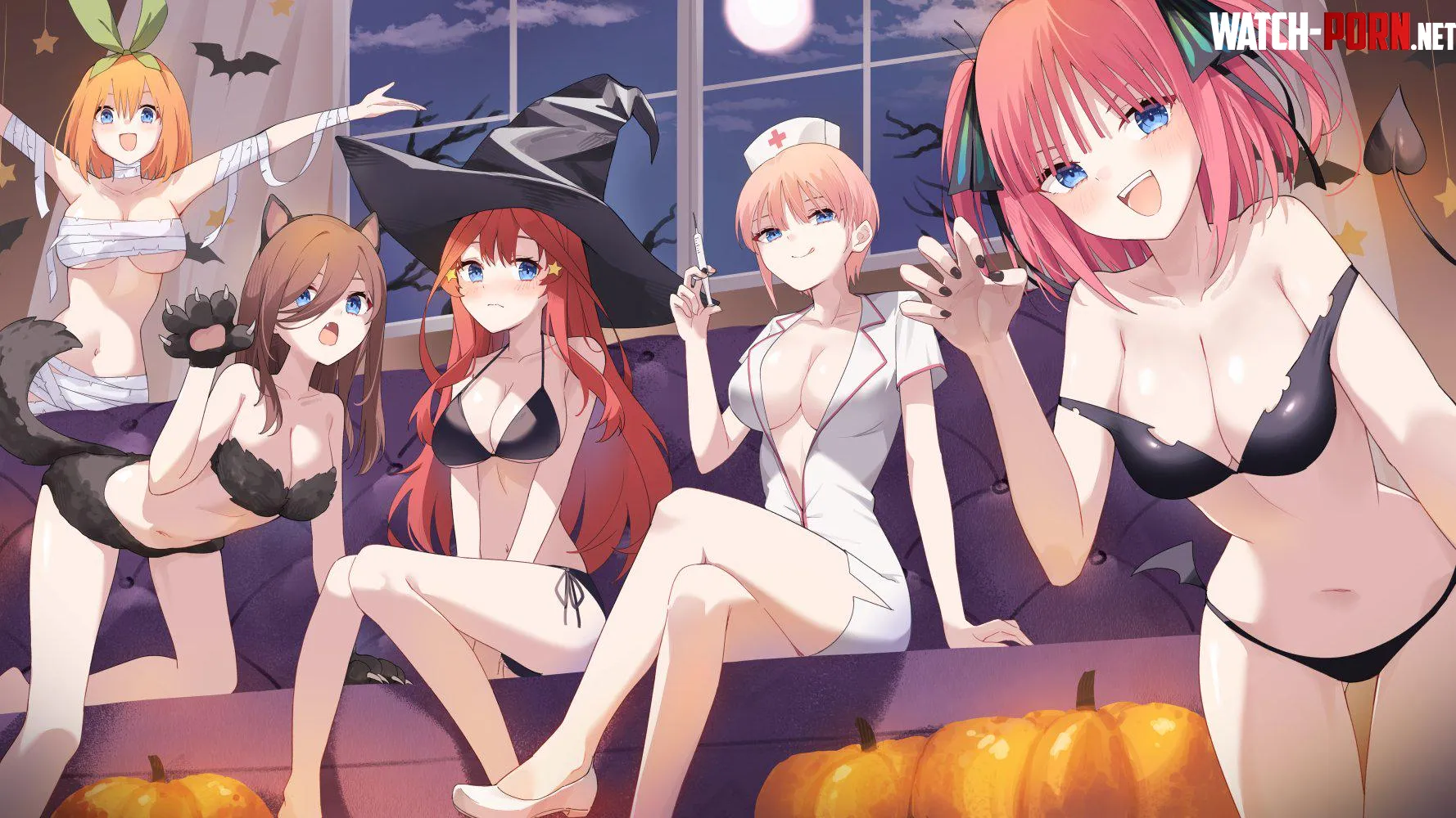 Halloween Party With The Quintuplets Quintessential Quintuplets by Csxc