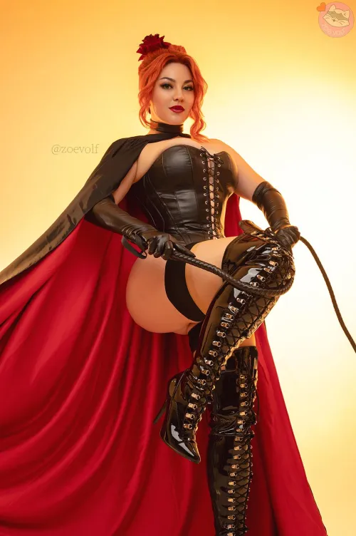 Thumbnail Jean Grey Black Queen Cosplay by ZoeVolf - CosplayGirls Category