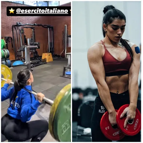 Thumbnail Paolosorianodisanto: Celebrating Giulia Imperio - Italian Olympic Weightlifter in AthleticGirls