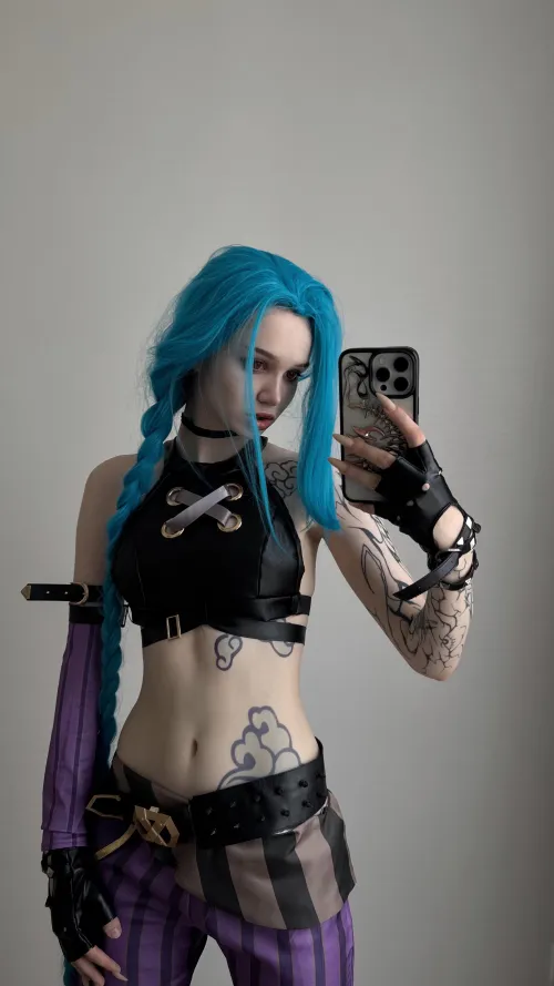 Thumbnail Mercytakerr Presents 'Jinx from League of Legends Arcane' - Unveiling Cosplaygirls’ Wonder