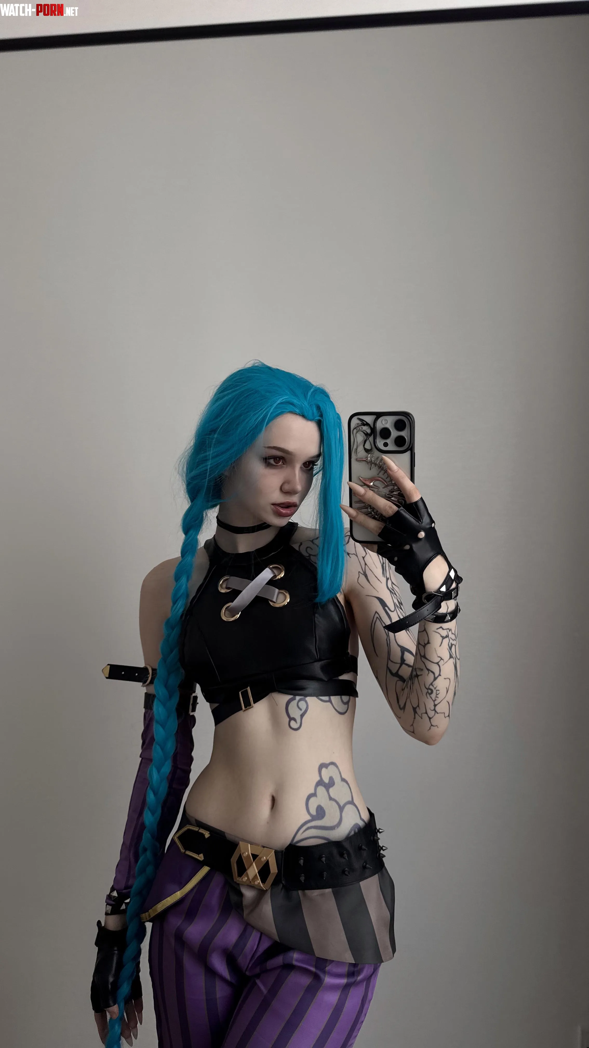 Jinx cosplay by Joy from ArcaneLeague of legends mercytakerr by mercytakerr