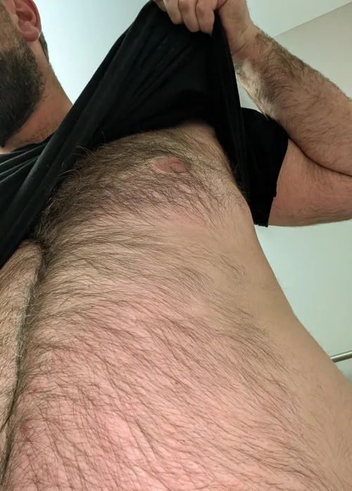 Thumbnail WARNING: Nipple Alert with hairychubbyman