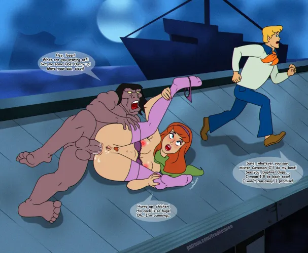 Thumbnail Daphne Blake and Caveman FredRichi69 - MonsterMen Adventure