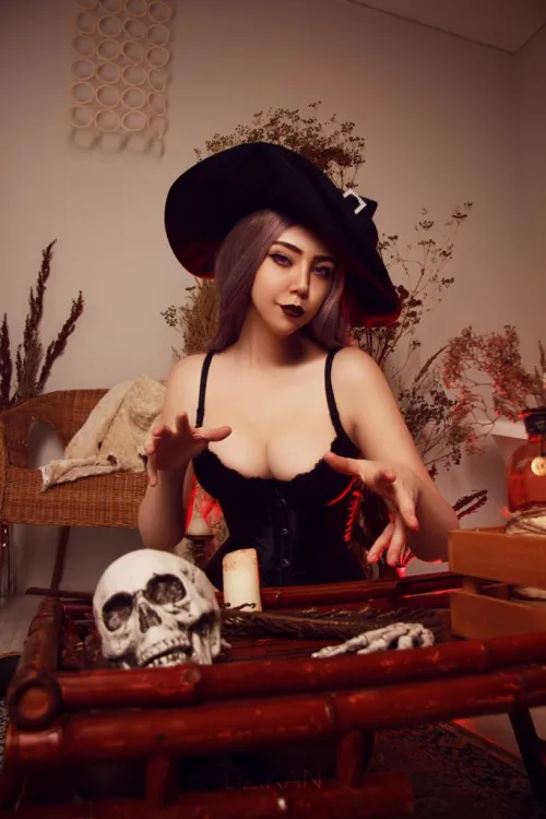 Thumbnail Mesmerizing Witchcraft: The Witch's Charm | NSFWCostumes