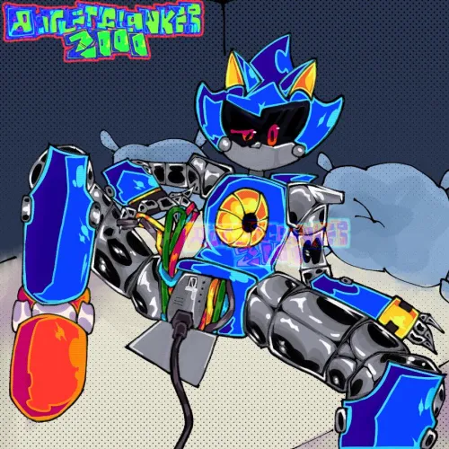 Thumbnail Metal Sonic Wireplay Artistry by OutletClanker2000: A SonicPorn Creation