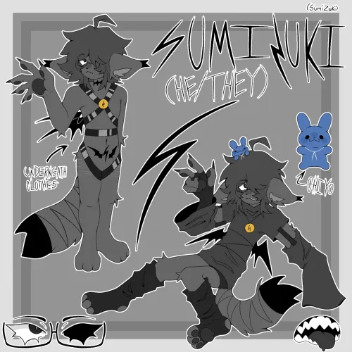 Thumbnail 2024 Refsheet Unveiled by Talented Artist SumiZuki24 in Furry World