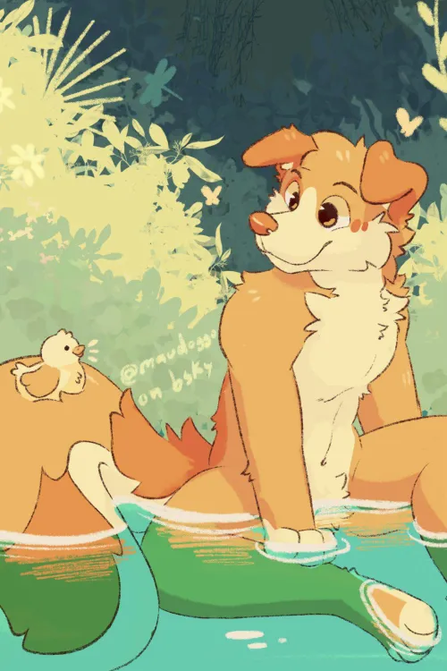 Thumbnail Embrace Peace with Maudoggo - furry