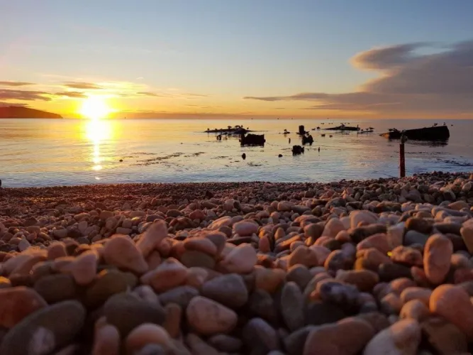 Thumbnail Embracing the Serenity of the Black Sea Beach by hypoxia04