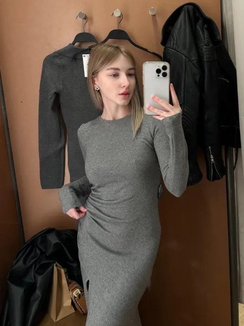 Thumbnail Accentuating My Figure Perfectly in TightDresses by Younggrl