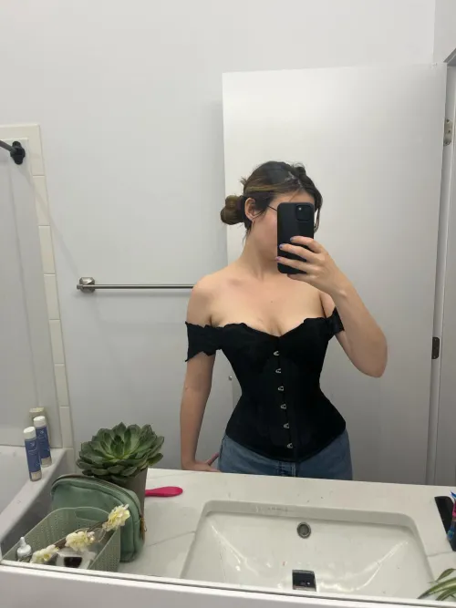 Thumbnail New Corset Safe for Work - NSFWOutfits Category