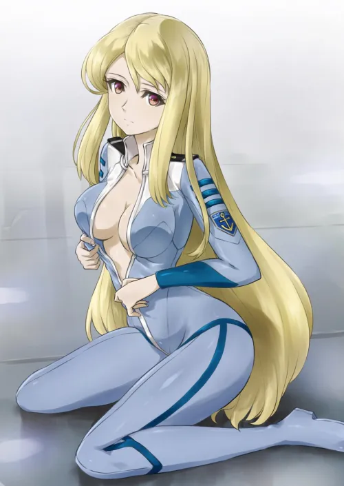 Thumbnail Sasha Spaceship Battle Yamato by CheetahSperm18: AnimeBodysuits Category