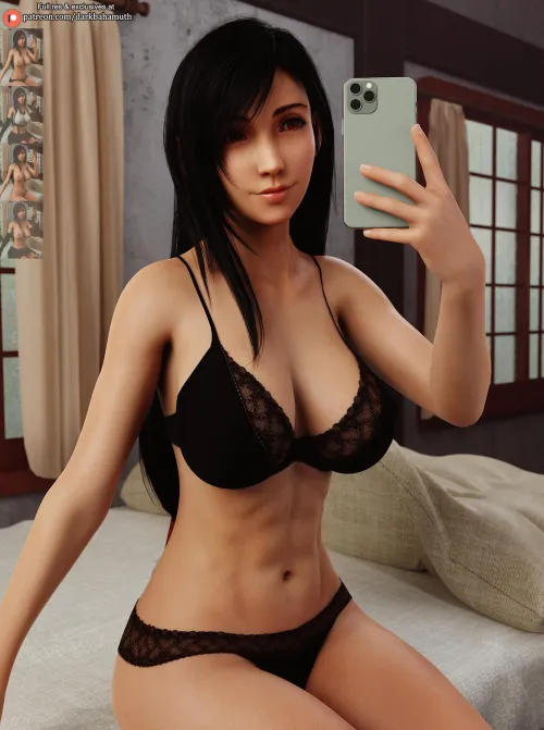 Thumbnail Tifa's Selfie Moment in Final Fantasy 7 | Darkbahamuthh