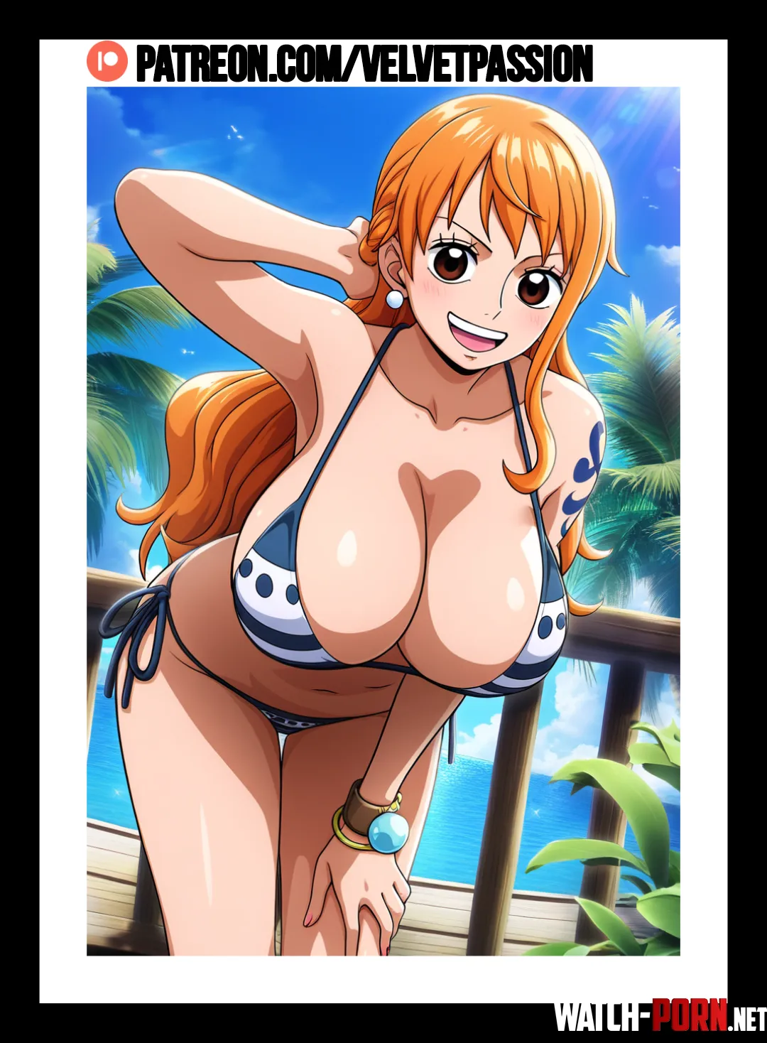 Nami in a Bikini by -Velvet_Passion-