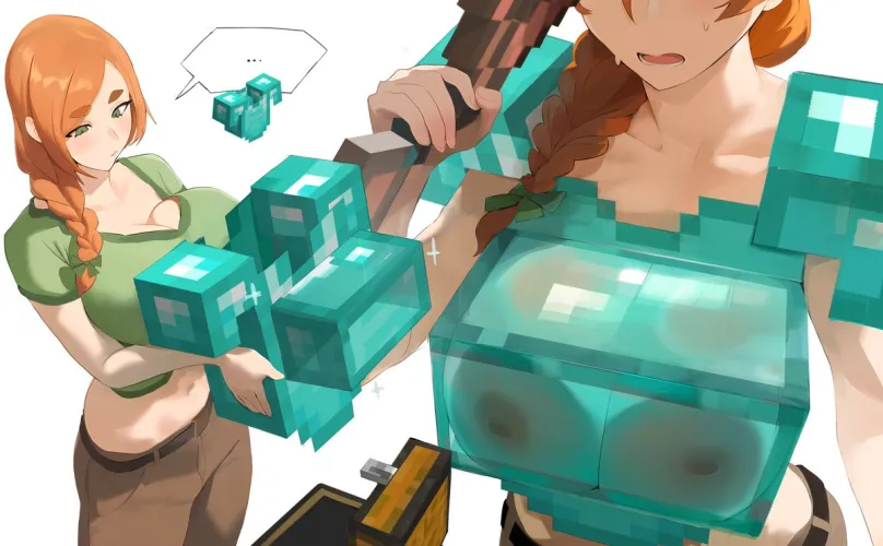 Thumbnail Alex's Diamond Chestplate Unveiled: Dive into Minecraft with asap_pocki