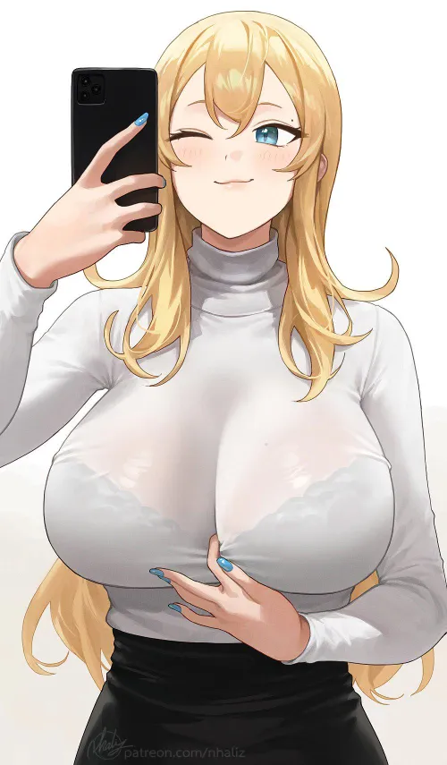 Thumbnail Artistic Beauty: Claire Artists Original by xSaviour_N in BigAnimeTiddies