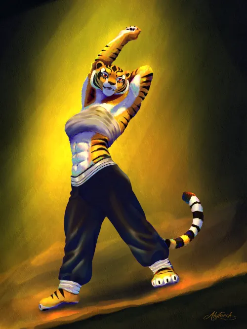 Thumbnail Regal Artistry: Alytarcha Pays Tribute to Master Tigress