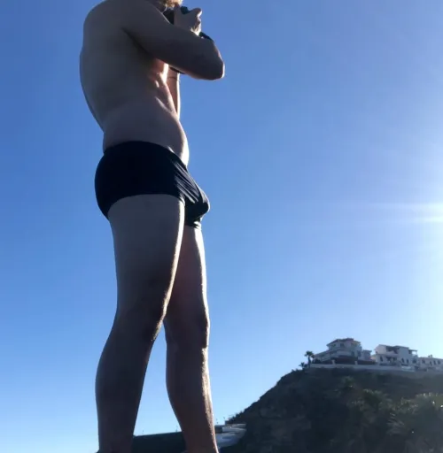 Thumbnail justheretosendnudes Plans to Turn Heads on the Beach in the Bulges Section