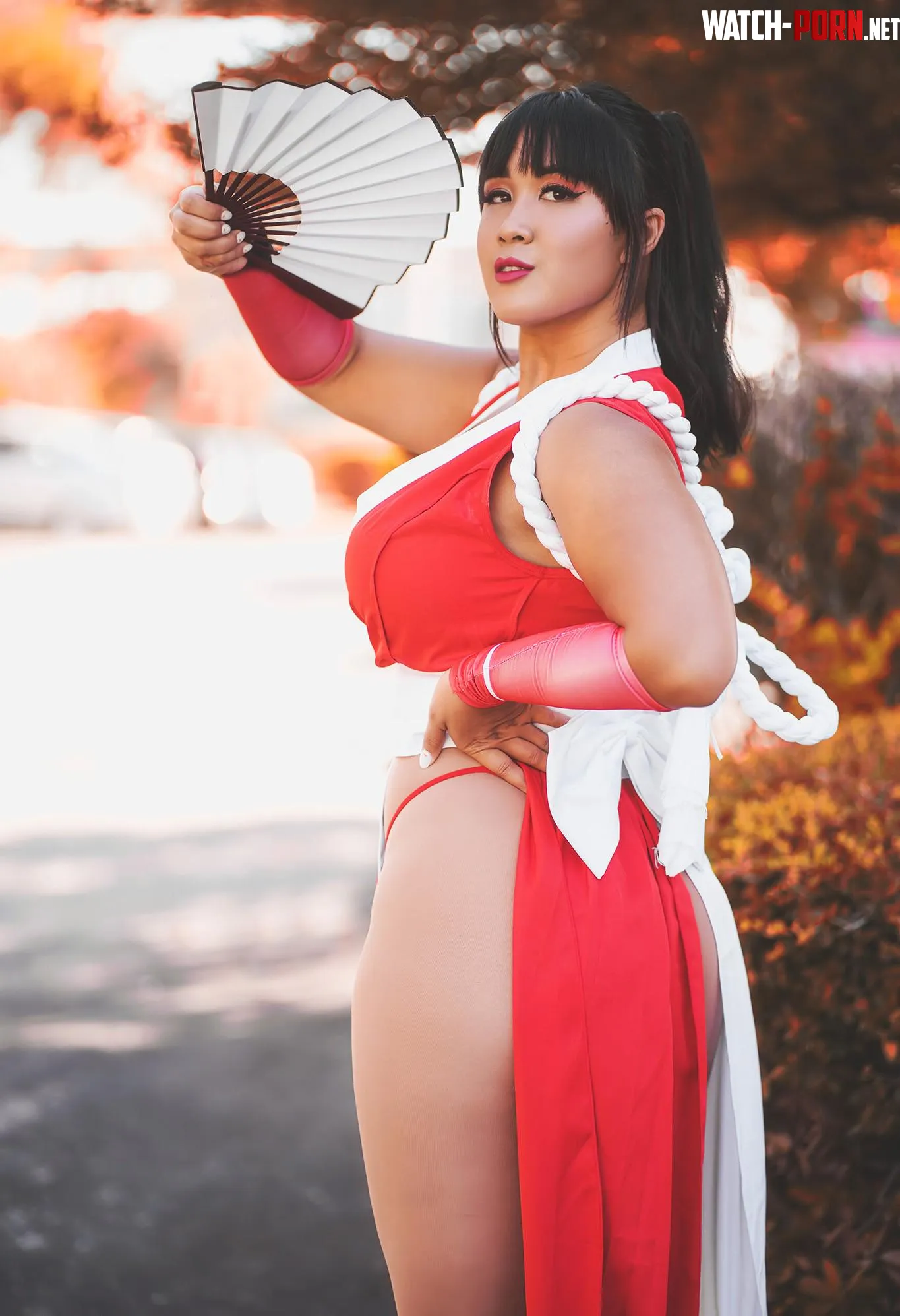 Mai Shiranui from Fatal Fury by Mishamai by igmishamai