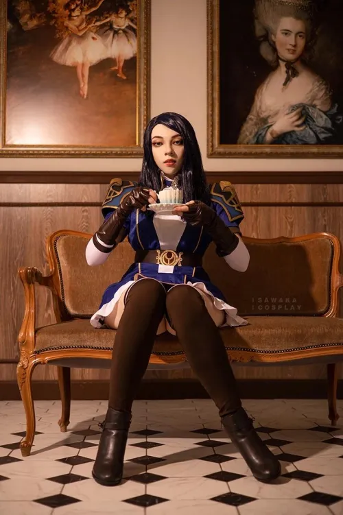 Thumbnail Captivating Caitlyn Cosplay from Arcane by Sawaka in the Cosplay Girls Category