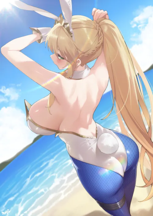 Thumbnail Bunny Artoria: A Unique Creation by RaidenMeiEi | ecchi