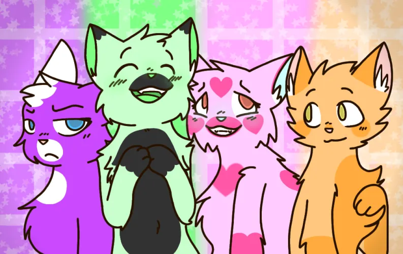 Thumbnail Furry Friends Galore: Meet Aurora, Jude, Amelia, and Bobby by Breamclips